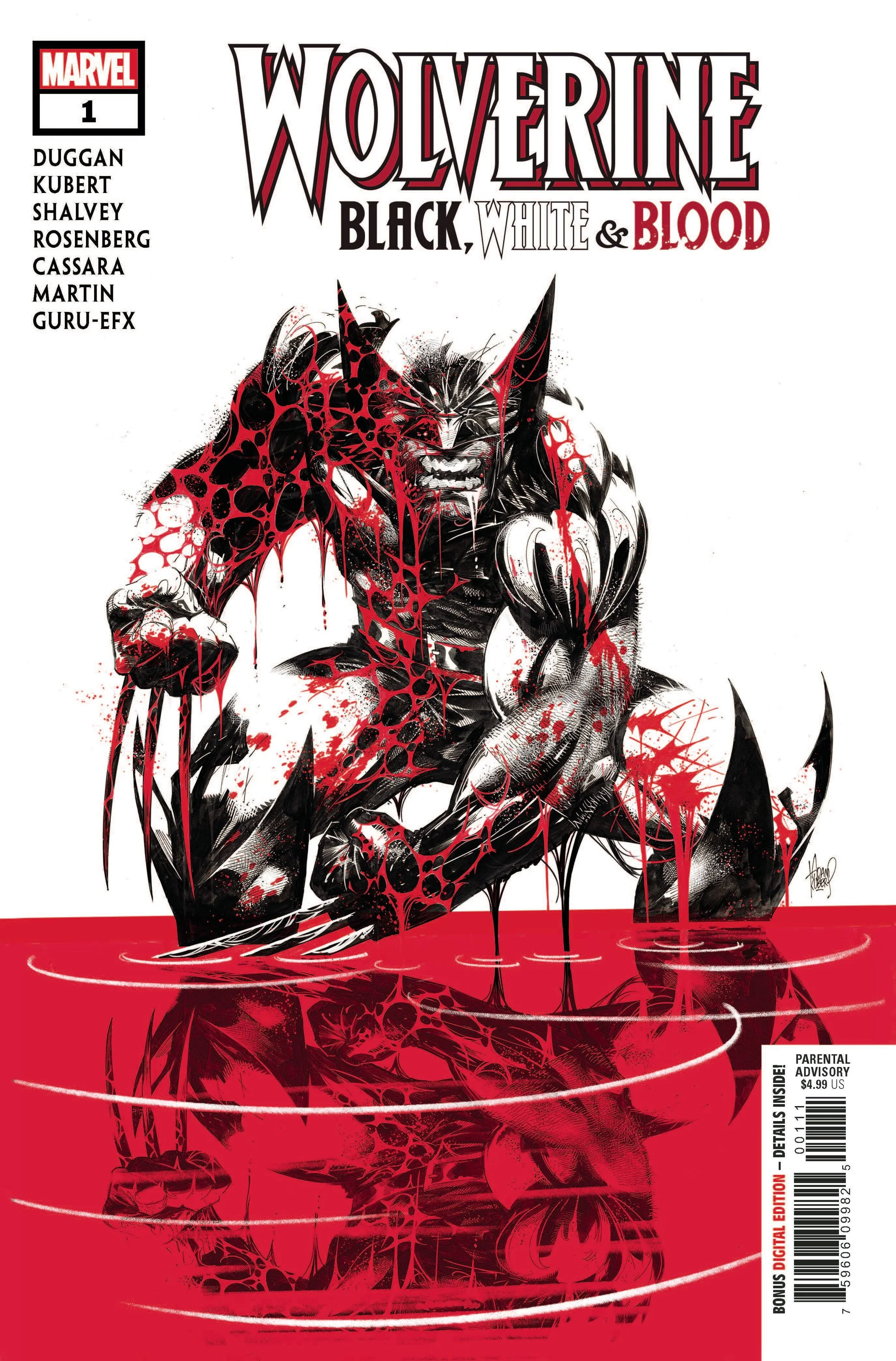 Wolverine: Black, White and Blood #1