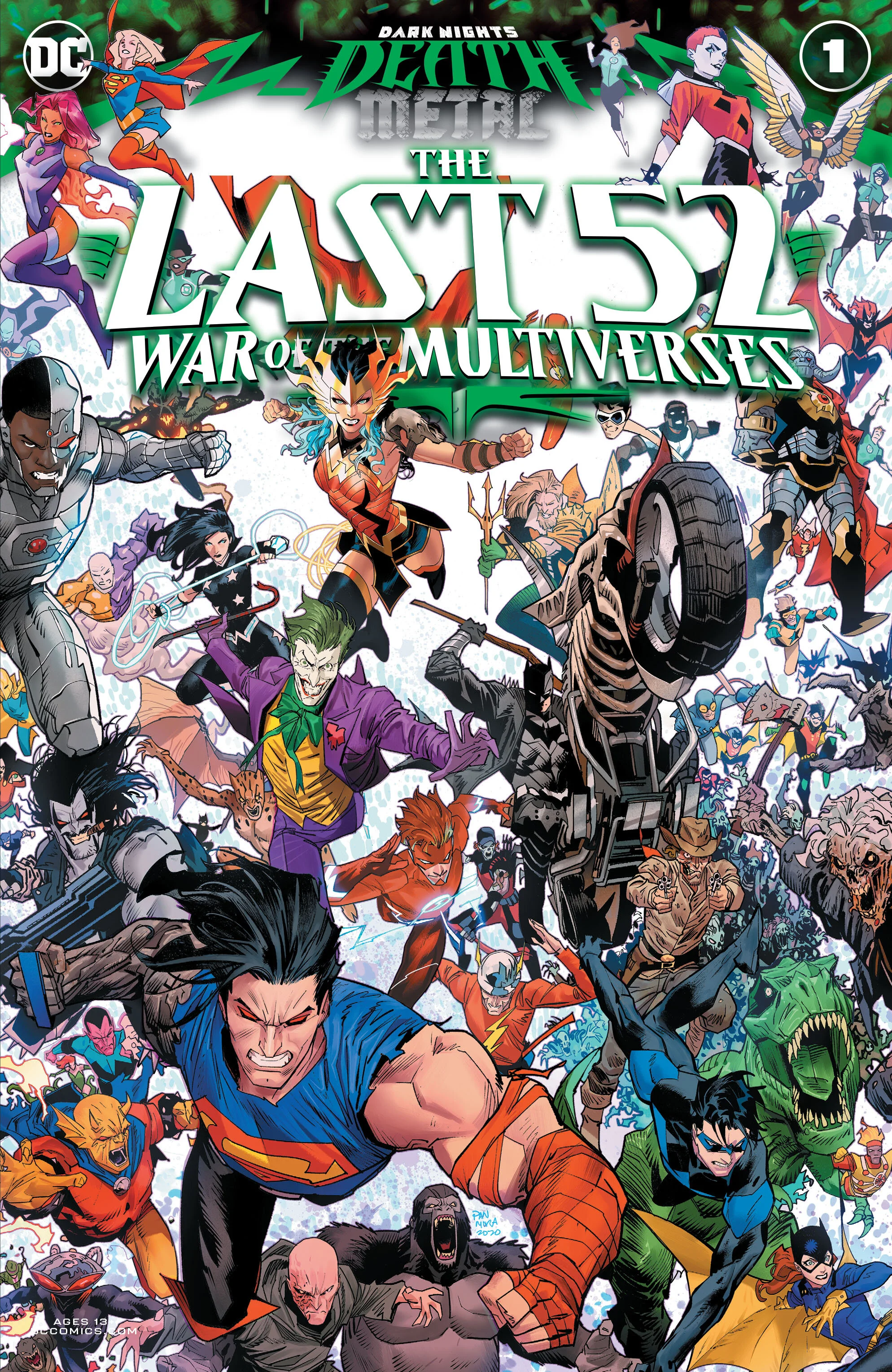 Dark Nights Death Metal: The Last 52 - War of the Multiverses #1