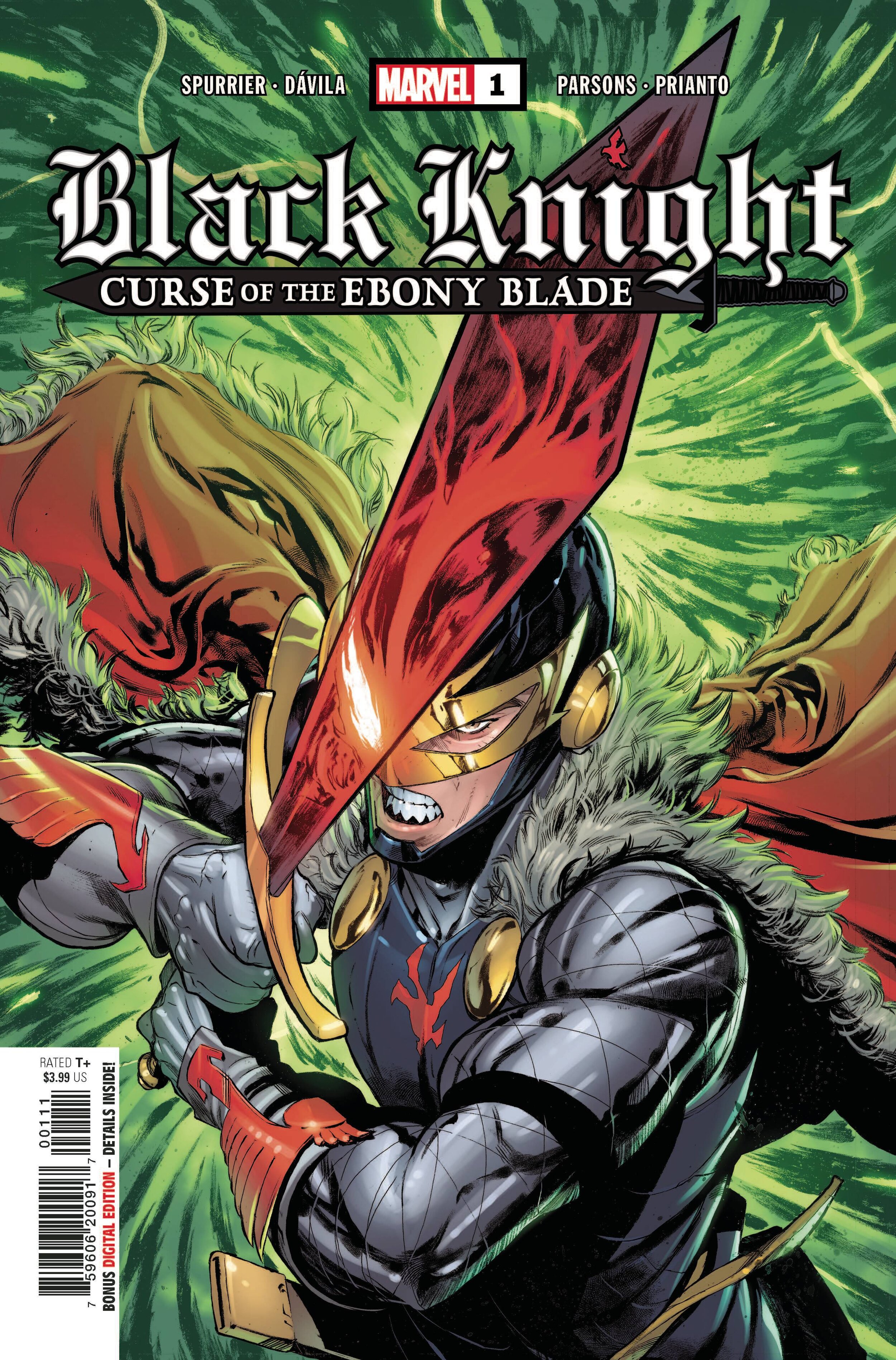 The Black Knight: Curse of the Ebony Blade #1