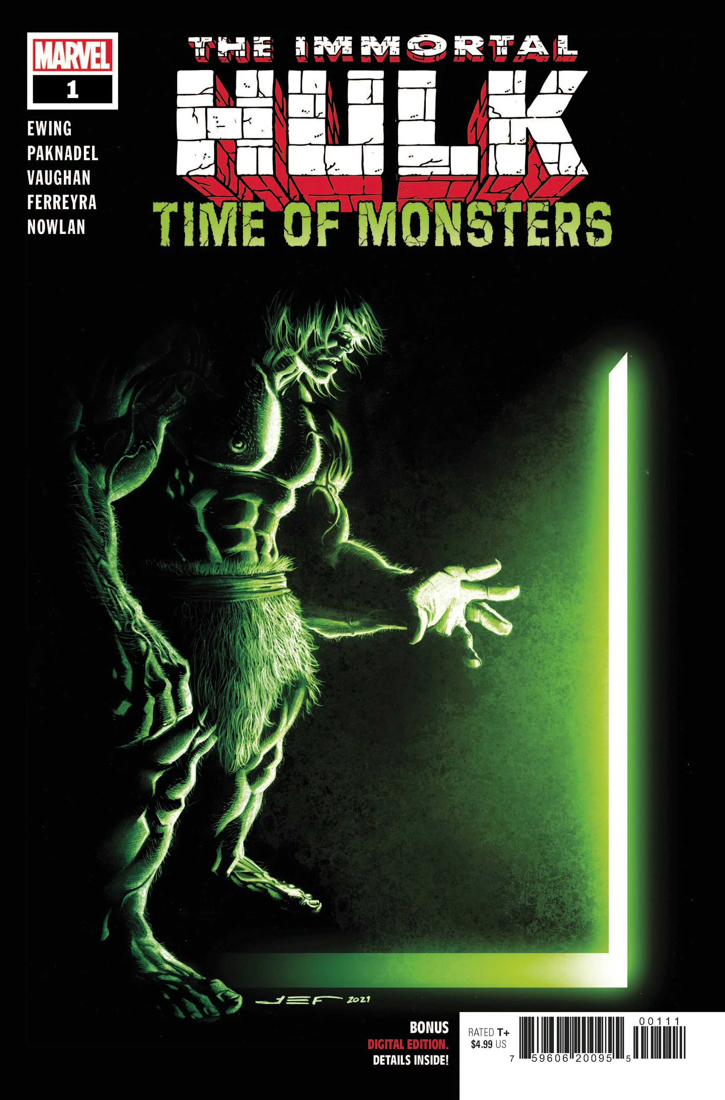 Immortal Hulk: Time of Monsters #1