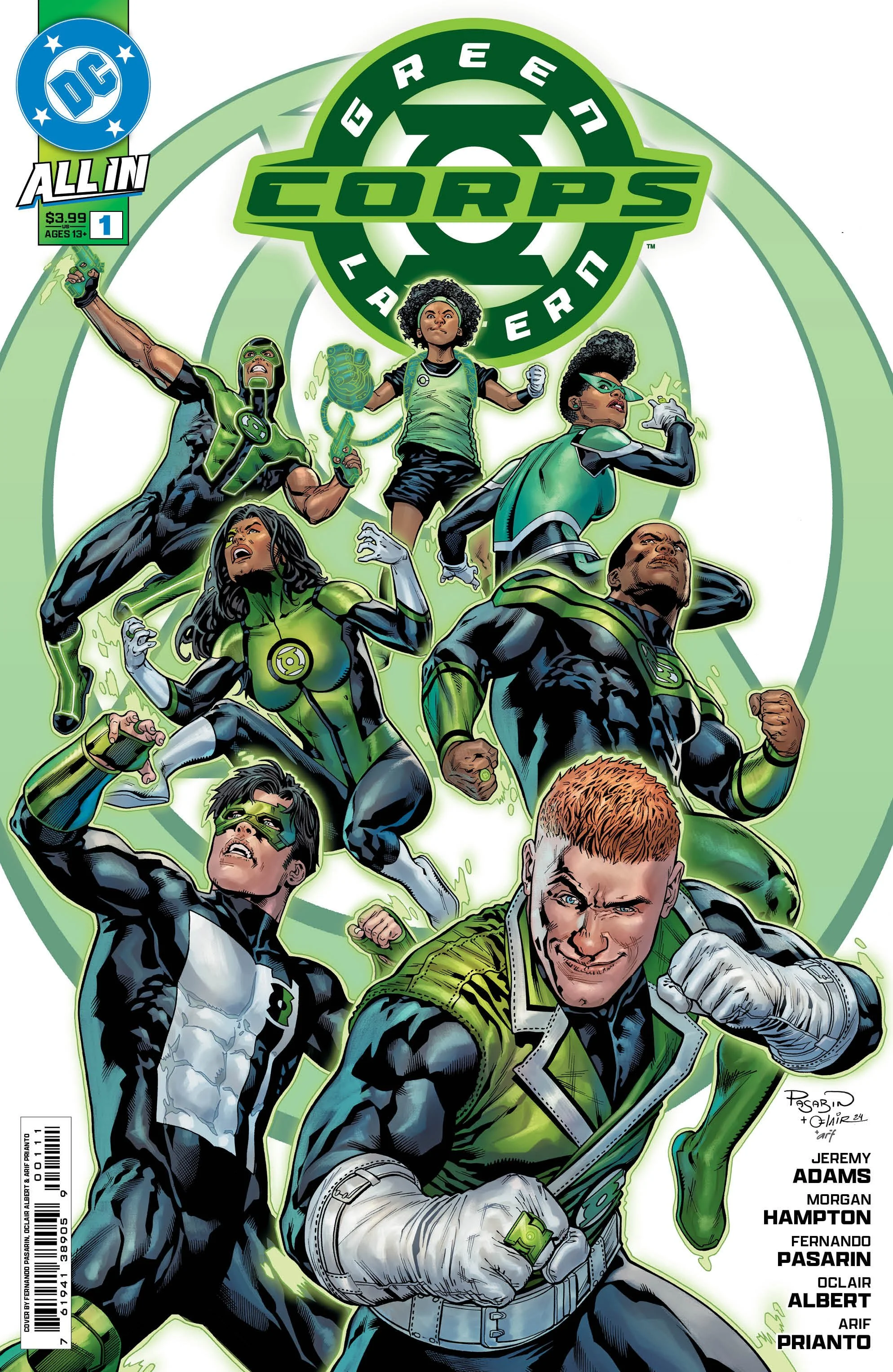 Green Lantern Corps #1