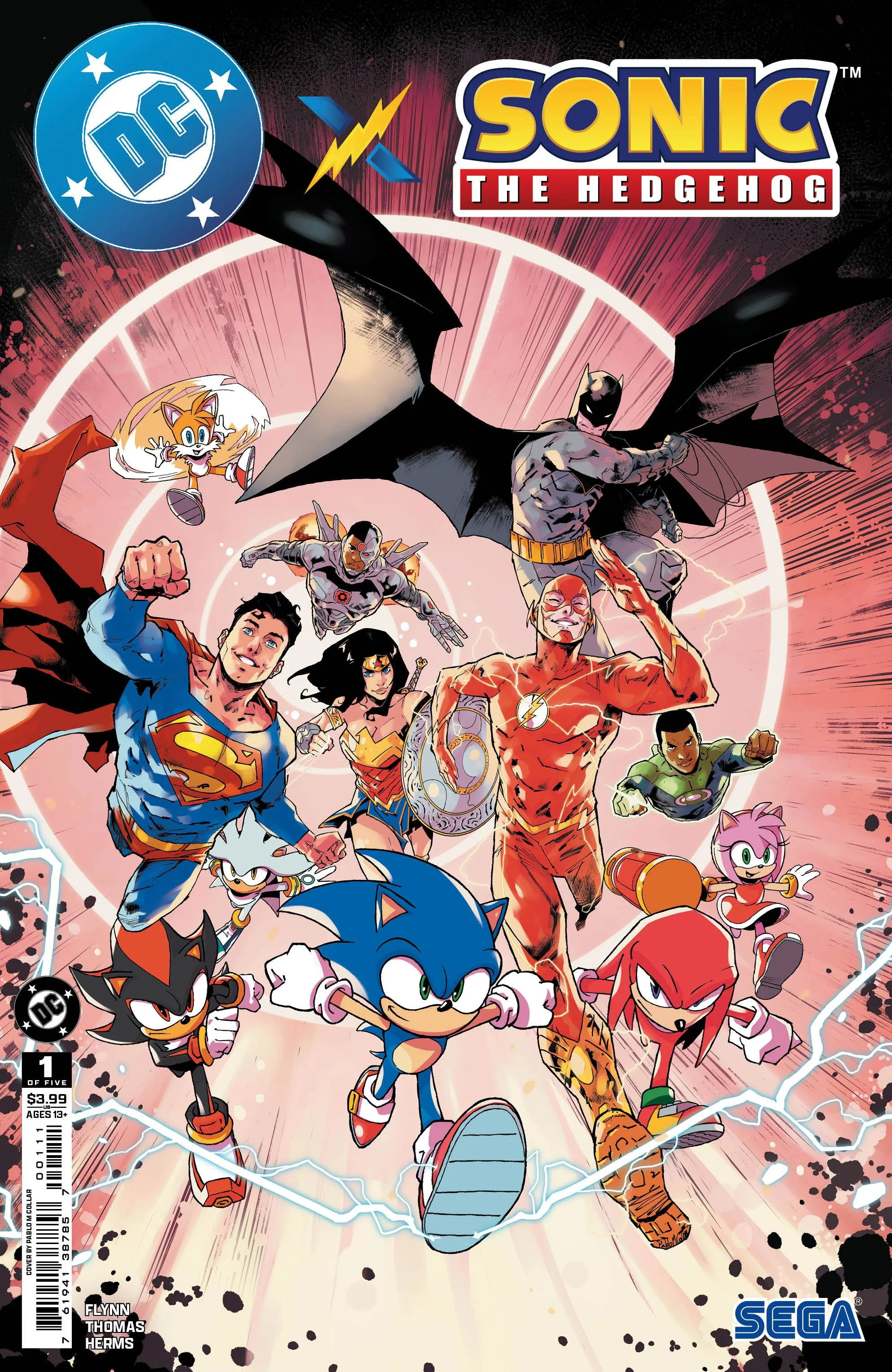 DC Comics x Sonic the Hedgehog #1