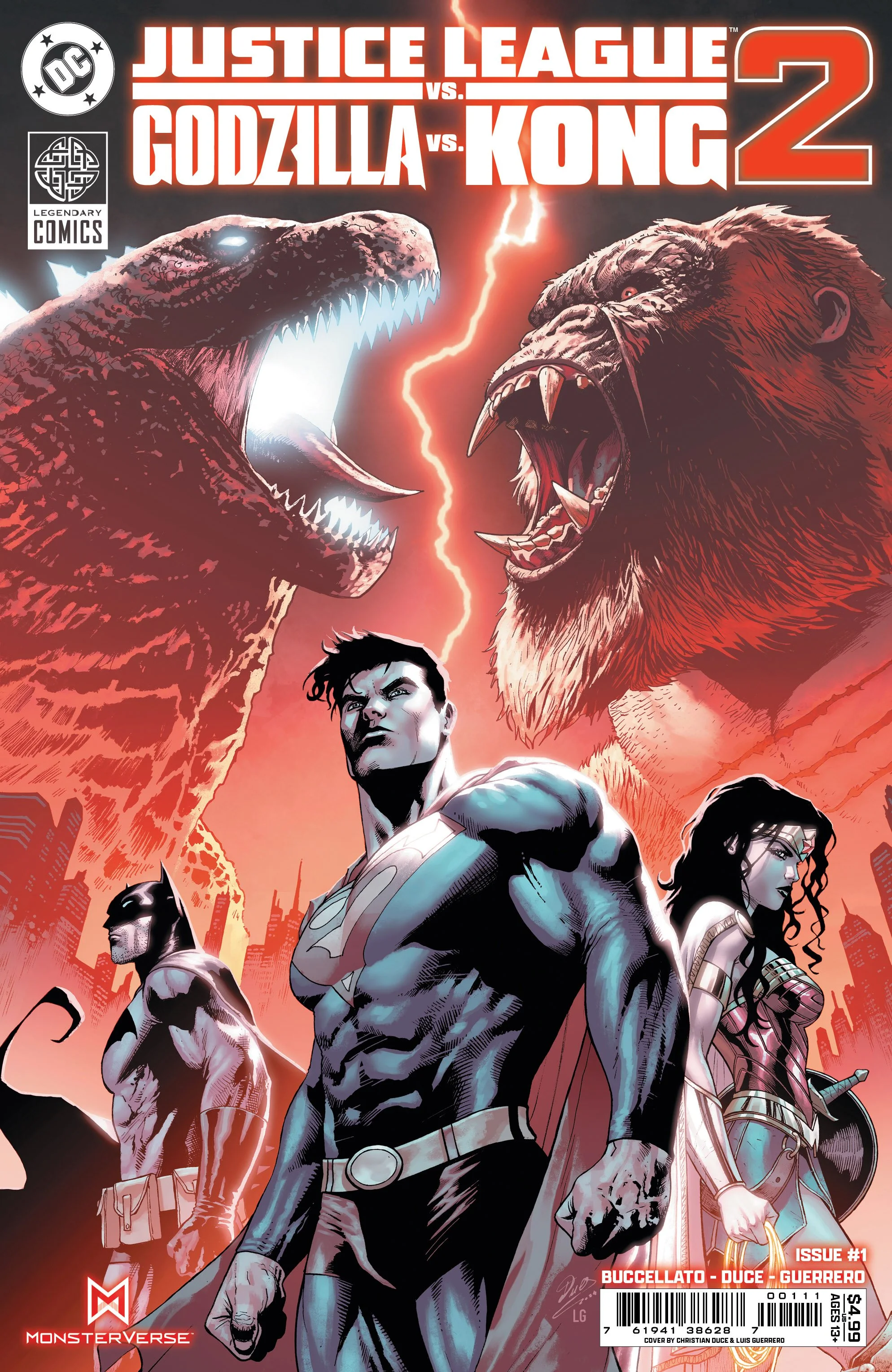Justice League vs. Godzilla. vs. Kong 2 #1