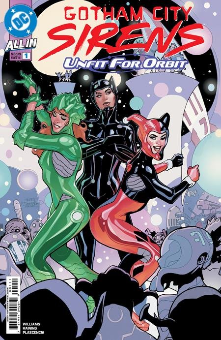 Gotham City Sirens Unfit for Orbit #1