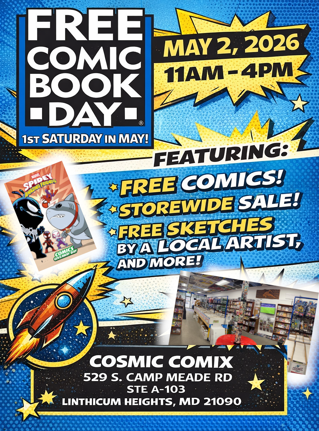 Free Comic Book Day 2026! 