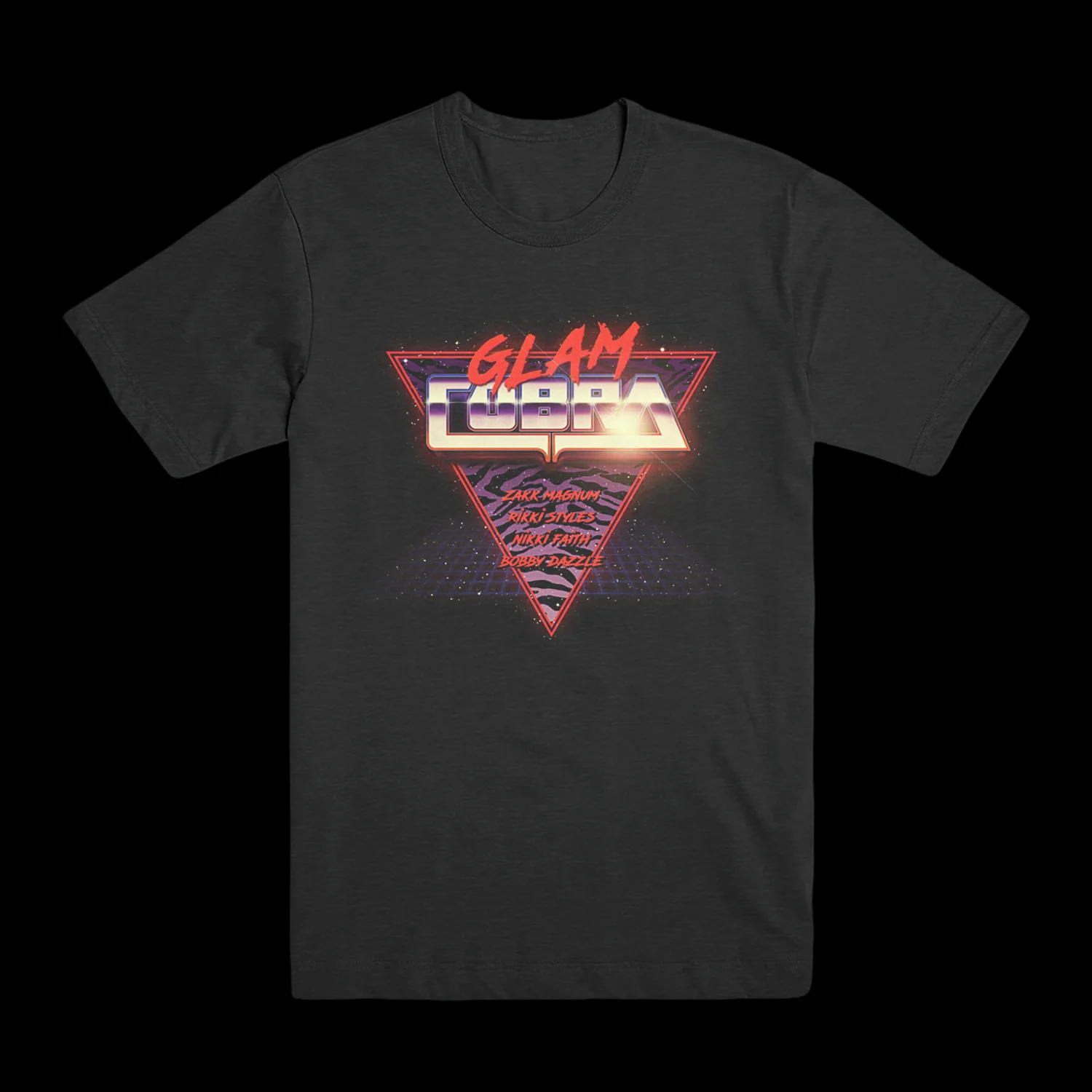 Galactic Zebra T-Shirt (Vintage Grey)