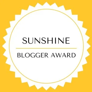 Sunshine Blogger Award Nomination!