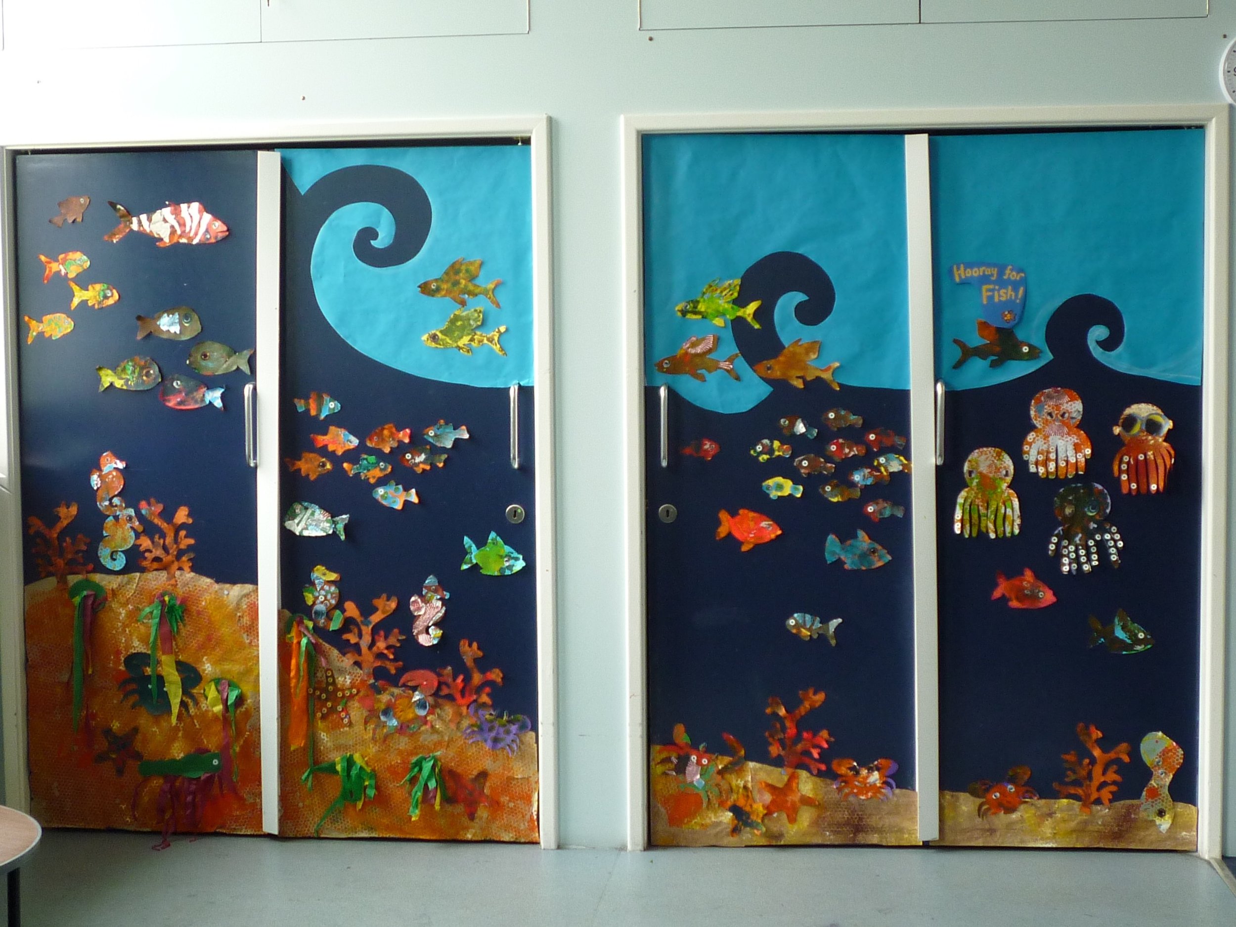 Mural, Whale and snail