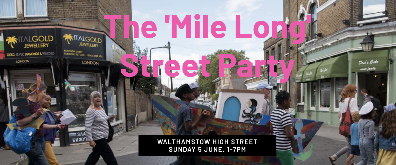 Street party for the bank holiday in Walthamstow
