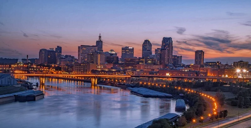 Vacated property in St. Paul, Minnesota, is among the commercial real estate benefiting from the federal Opportunity Zone program. Photo: Doug Wallick, flickr