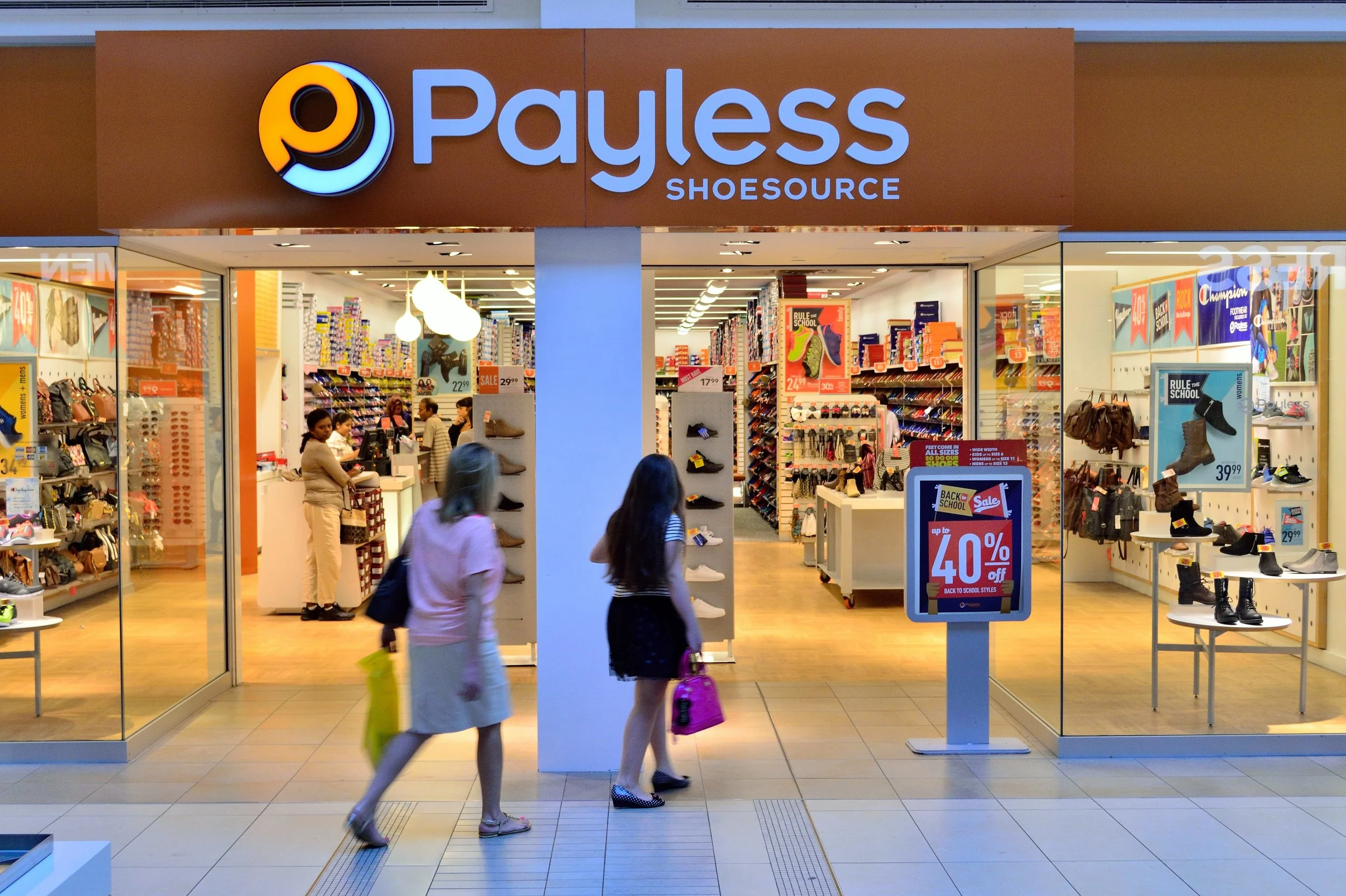 Payless ShoeSource began liquidation sales at its U.S. stores over the weekend before filing for Chapter 11 bankruptcy protection for the second time. Photo: Wikimedia Commons