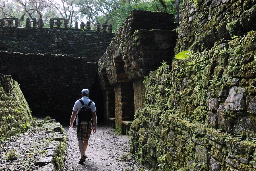 Ruins of Yaxchilan.
