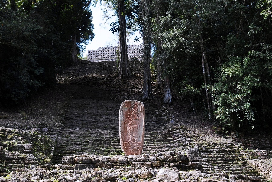 Ruins of Yaxchilan.