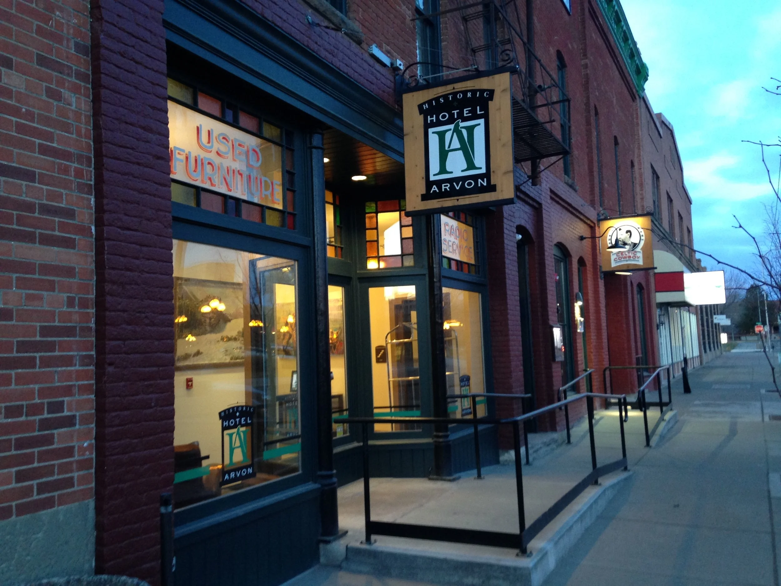 The Historic Arvon Hotel in Great Falls, Montana