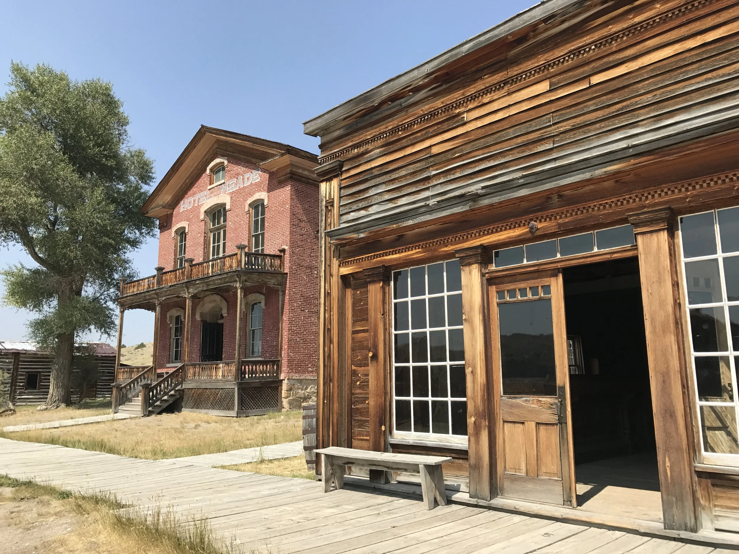 Bannack State Park:  a Ghost Town in Southwest Montana, USA
