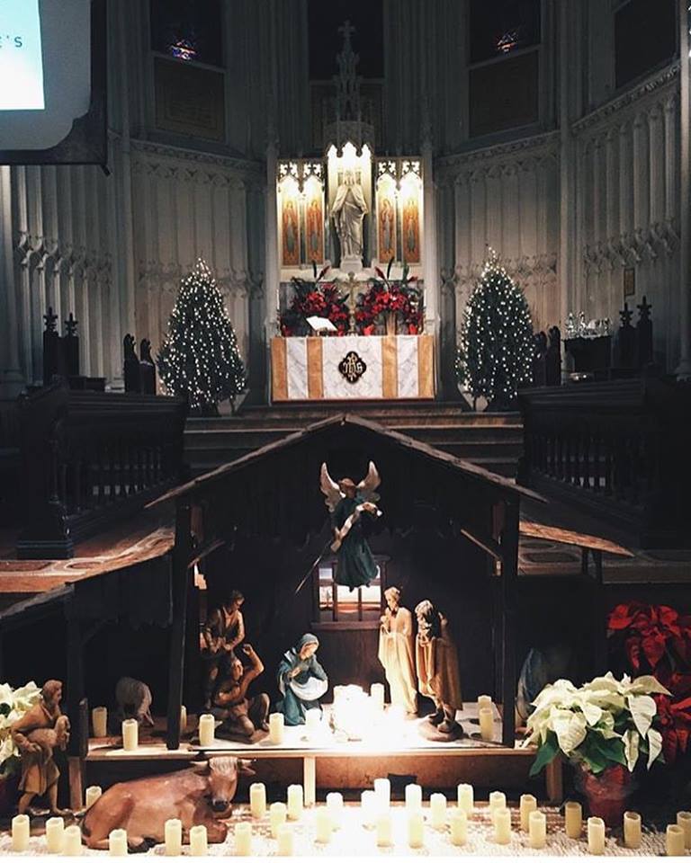 Christmas Eve Services at Calvary Church.