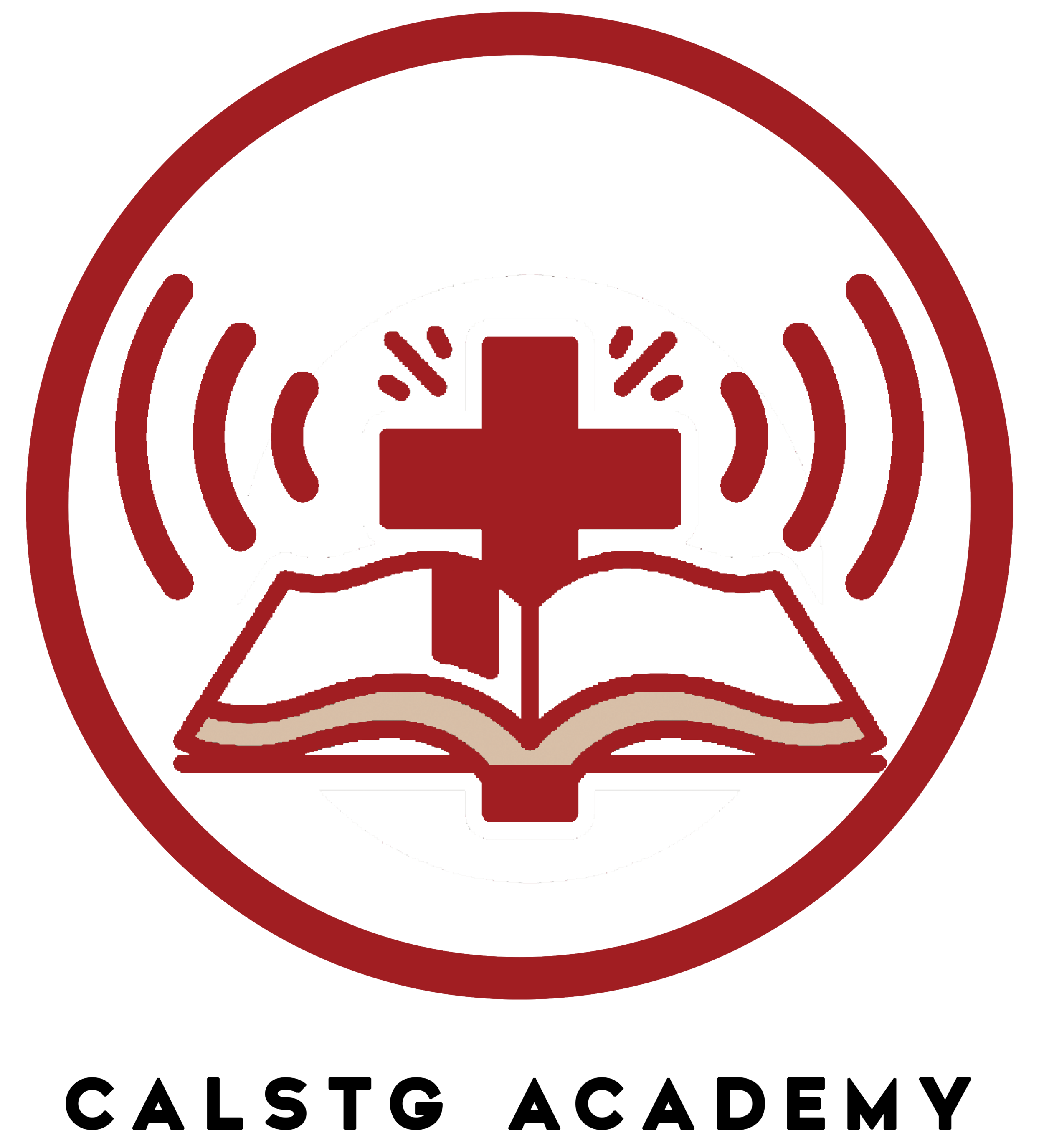 Logo_CalStGAcademy Podcast with text RED Version.png