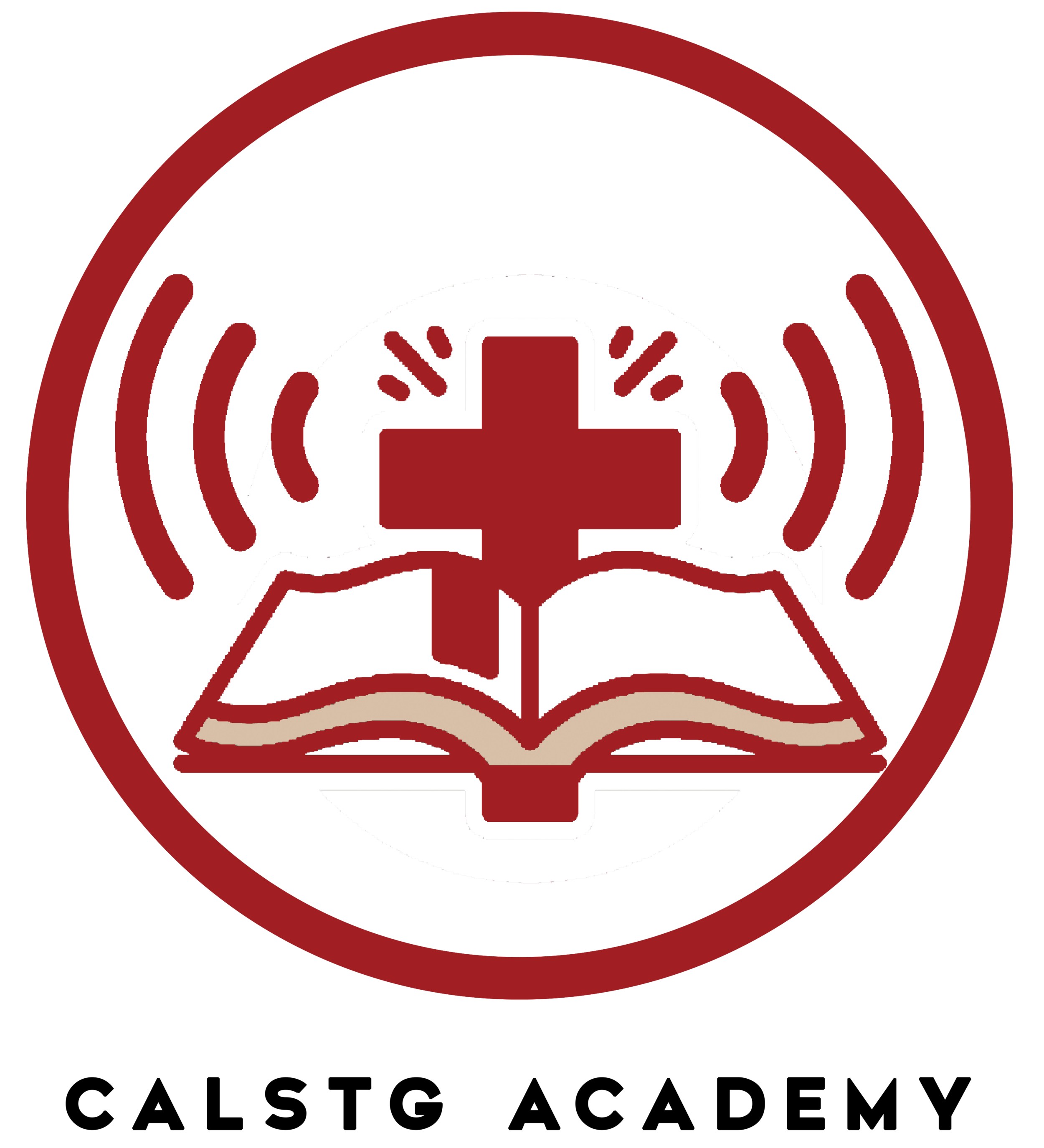 Logo_CalStGAcademy Podcast with text RED Version.png