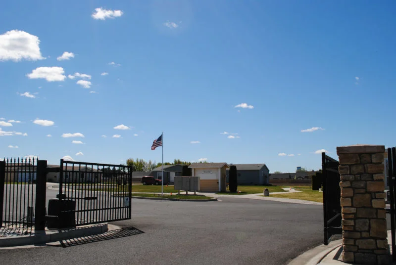 Security Gate Entrance | The Lakes Mobile Home Park