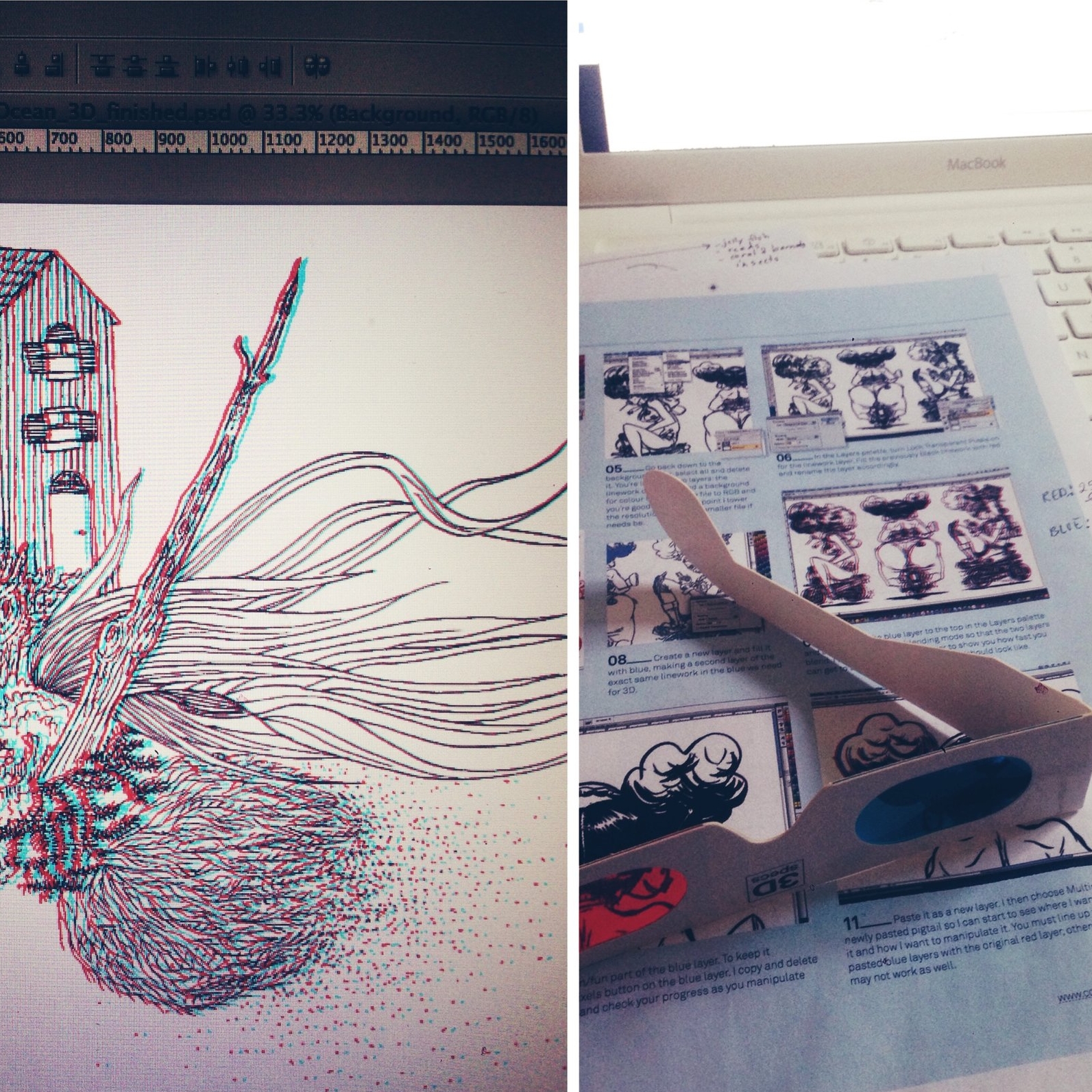 Designing 3D Anaglyph Decals