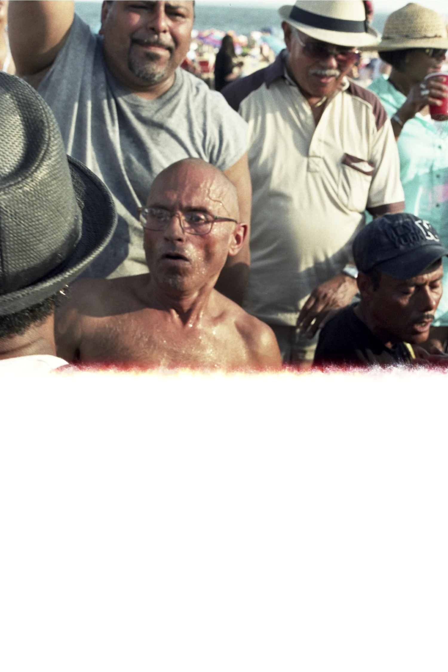 half of the men, 2013