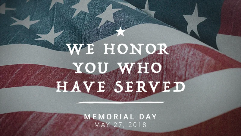 Memorial Day Service