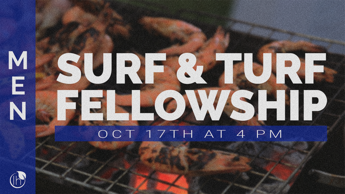 Men: Surf &amp; Turf Fellowship