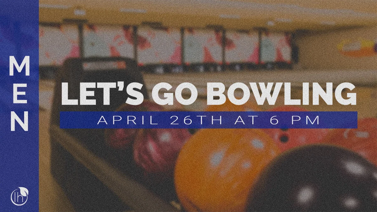 Men: Let's Go Bowling