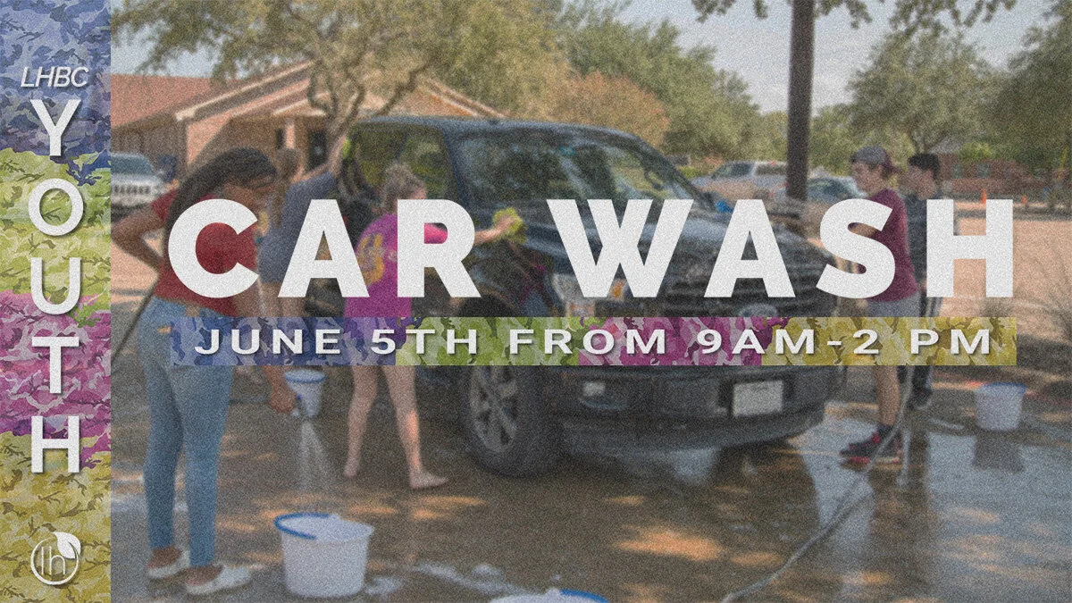 Youth: Car Wash Fundraiser
