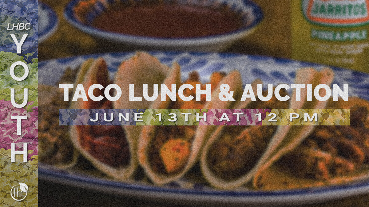 Youth: Taco Dinner and Auction