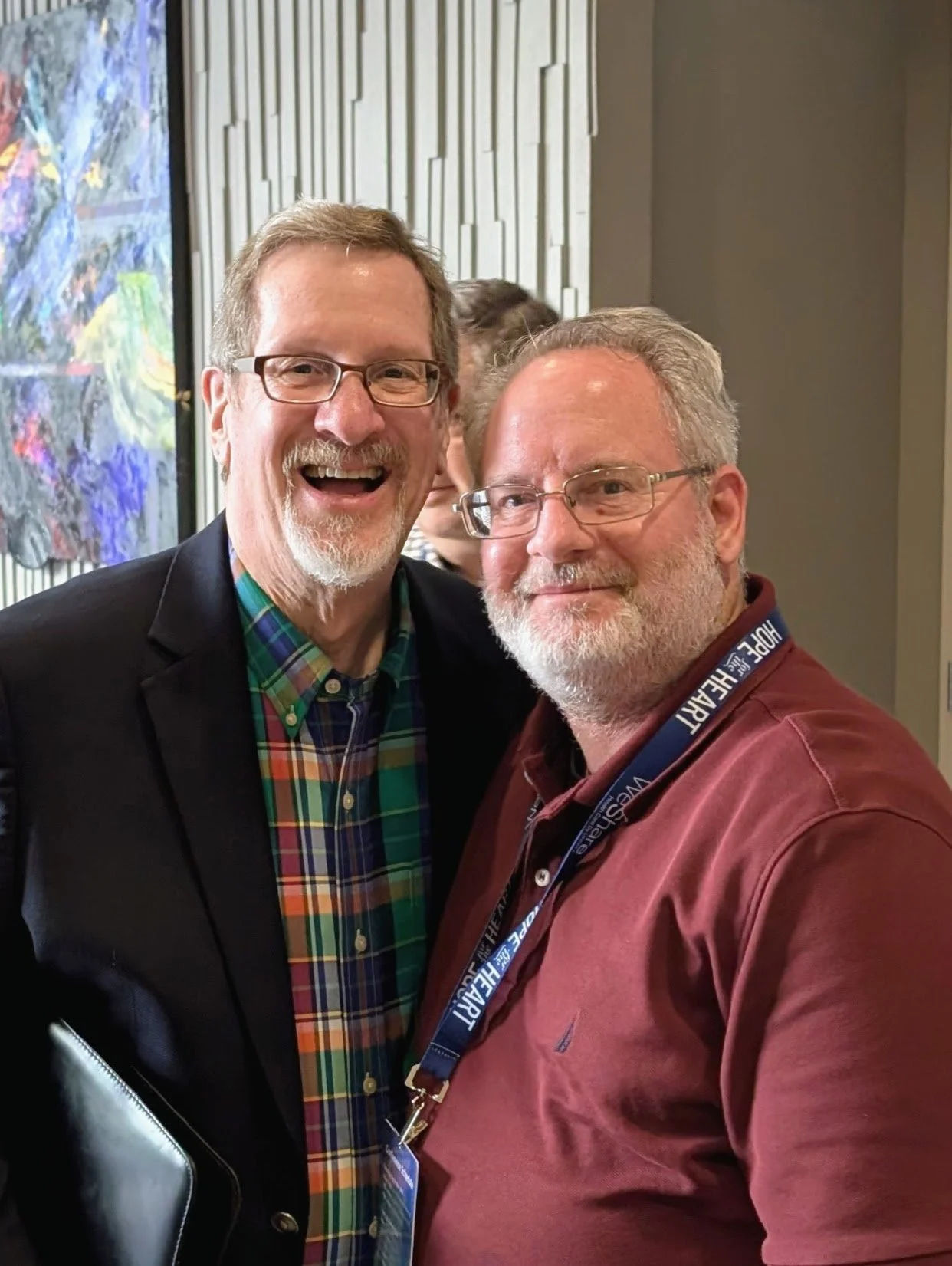 Pastor Troy with Lee Strobel