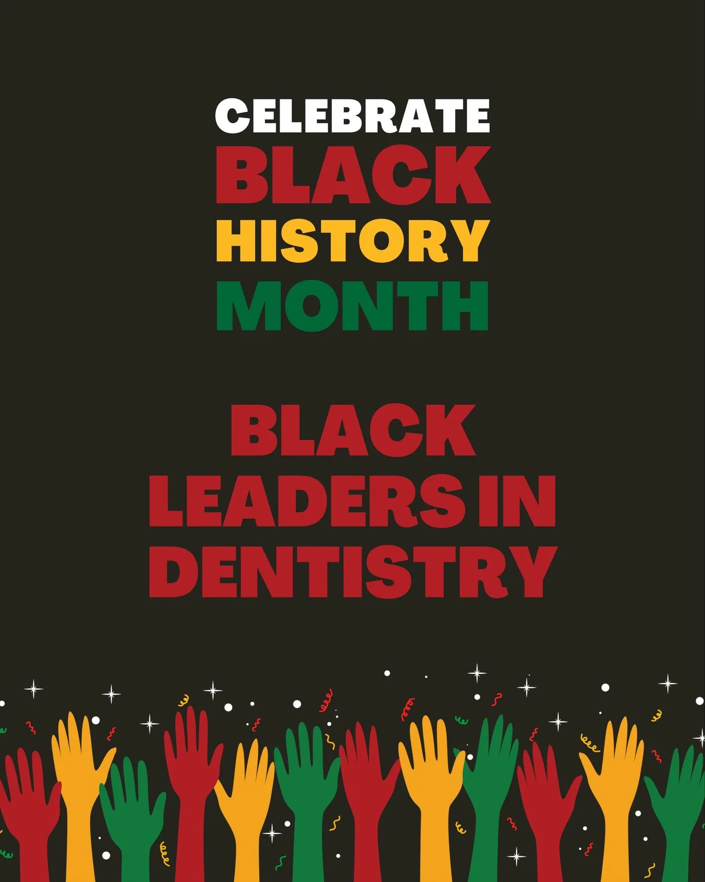 Celebrating Black excellence in dentistry &mdash; past, present, and future. ✨#BlackHistoryMonth

Here are some quick facts:
🦷 Up until 1800s, Black Americans had no access to dental care

📚Black students were denied admission to any dental school 