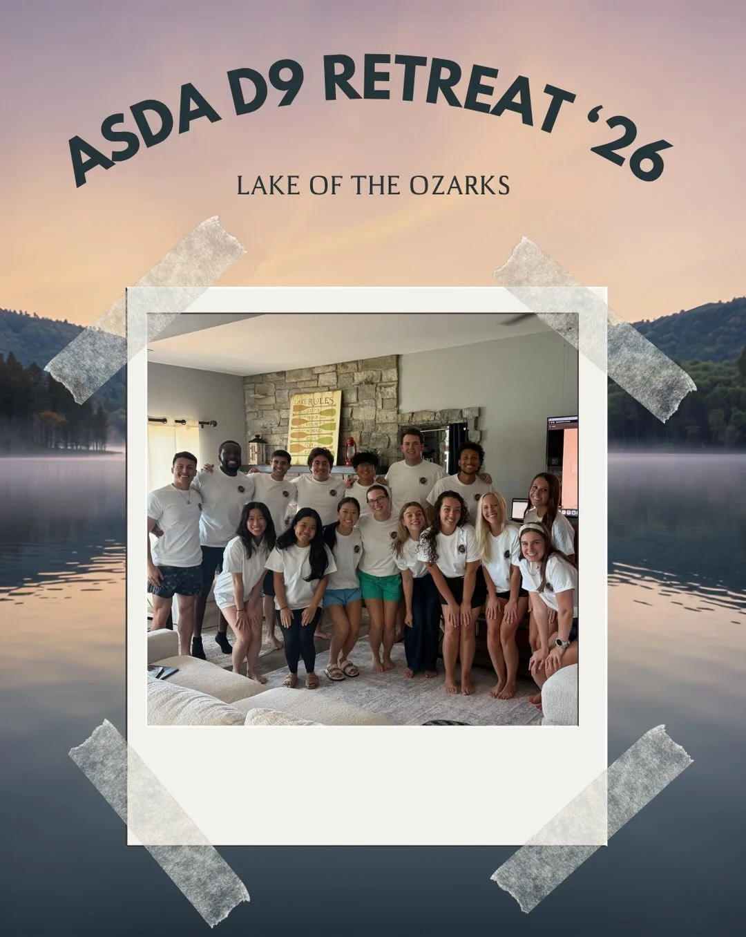 ✨Retreat &lsquo;26✨
 This past weekend our D9 cabinet held our annual leadership retreat in the Lake of the Ozarks. The weekend was jam packed with funny moments, insightful ideas, and many memories that&rsquo;ll help us throughout the year. Can&rsqu