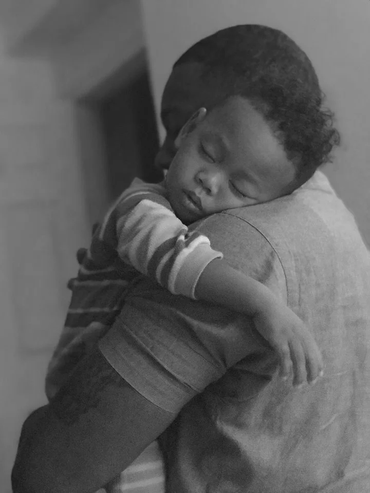 Rashad Beal and son