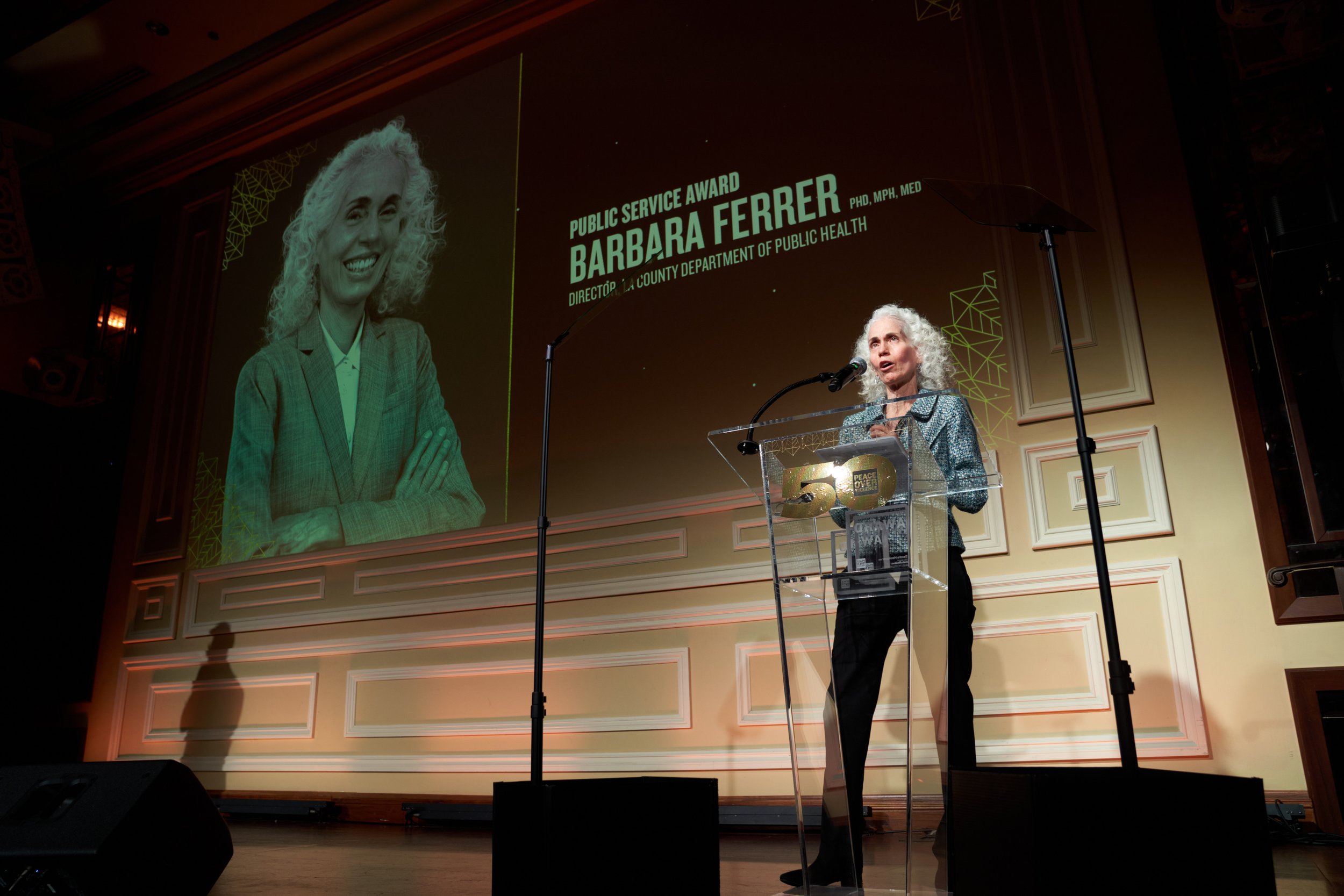  EOV Program, Honoree Barbara Ferrer 
