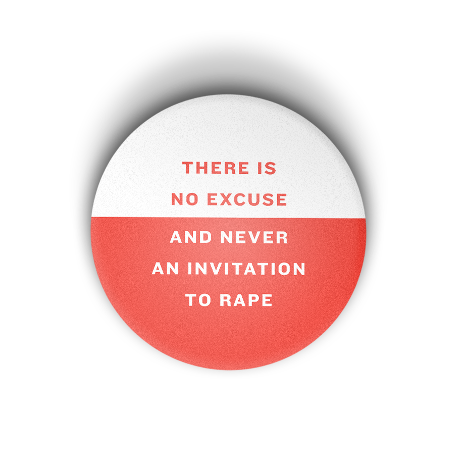 No Excuse Multi Language Button Sets — Peace Over Violence