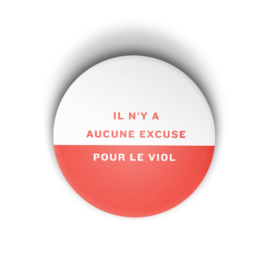 No Excuse Multi Language Button Sets — Peace Over Violence