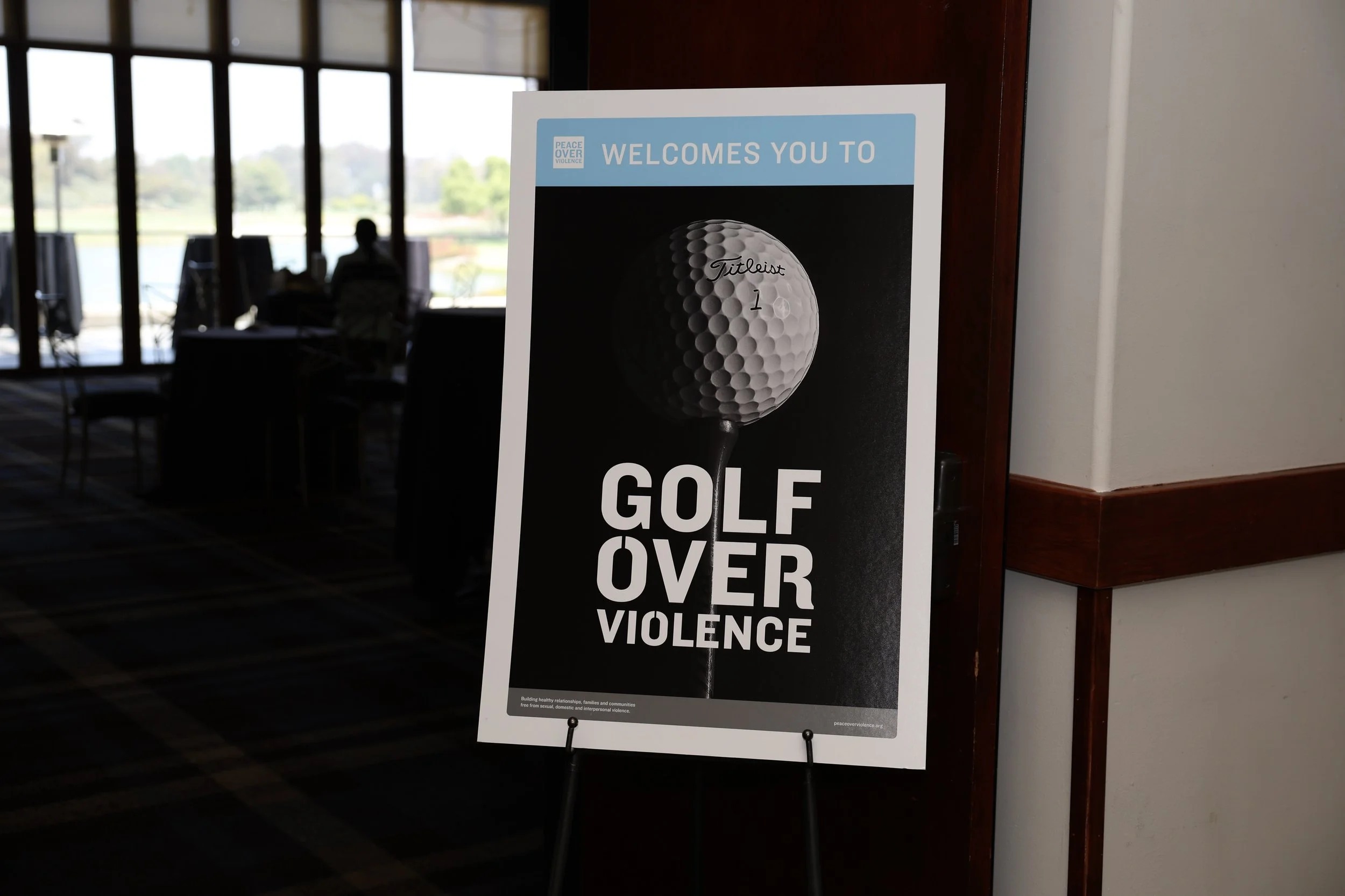 The second annual Golf Over Violence