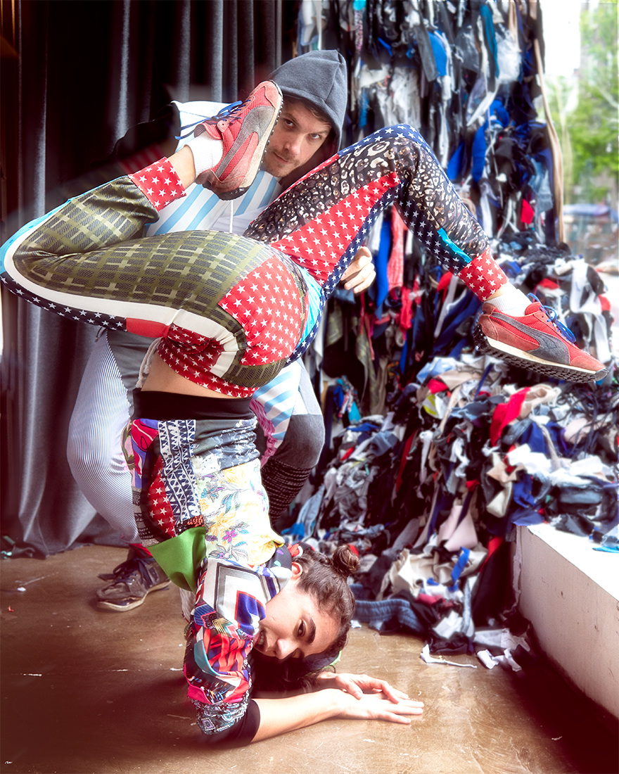 Killin H8 practicing their moves at Zero Waste Daniel