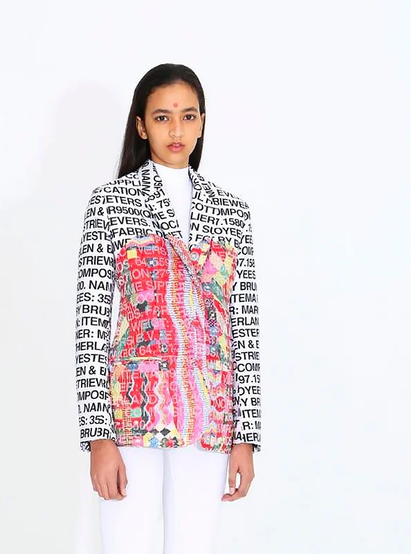 Bruno Pieters’ brand became the first fashion company to share the entire cost-breakdown of its products. This particular jacket reveals a number of details, from the jacquard fabric made in the Netherlands to its assembly time: 161 minutes.