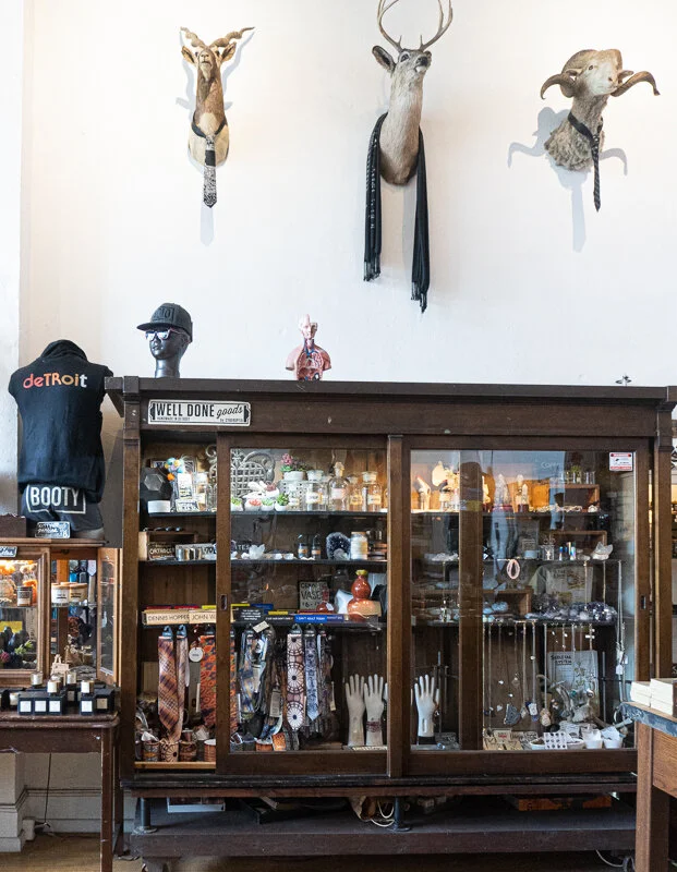Well Done Goods –the shop below the workshop