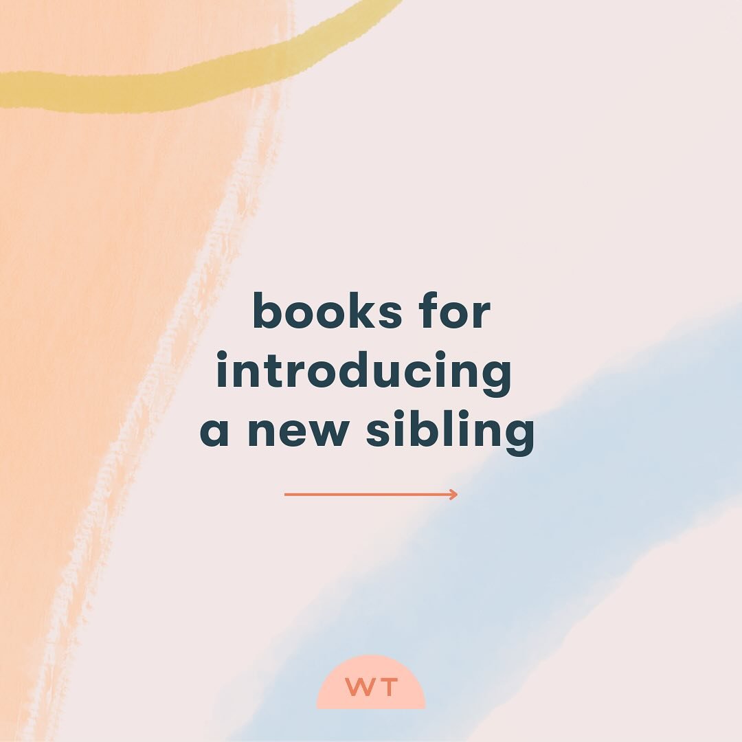 ✨Comment NEW BABY below and we&rsquo;ll send you the blog post where you can find our complete list of book recs for introducing a new sibling as well as direct links to these books.⁣
⁣
One request that comes up often is a curated list of books to in