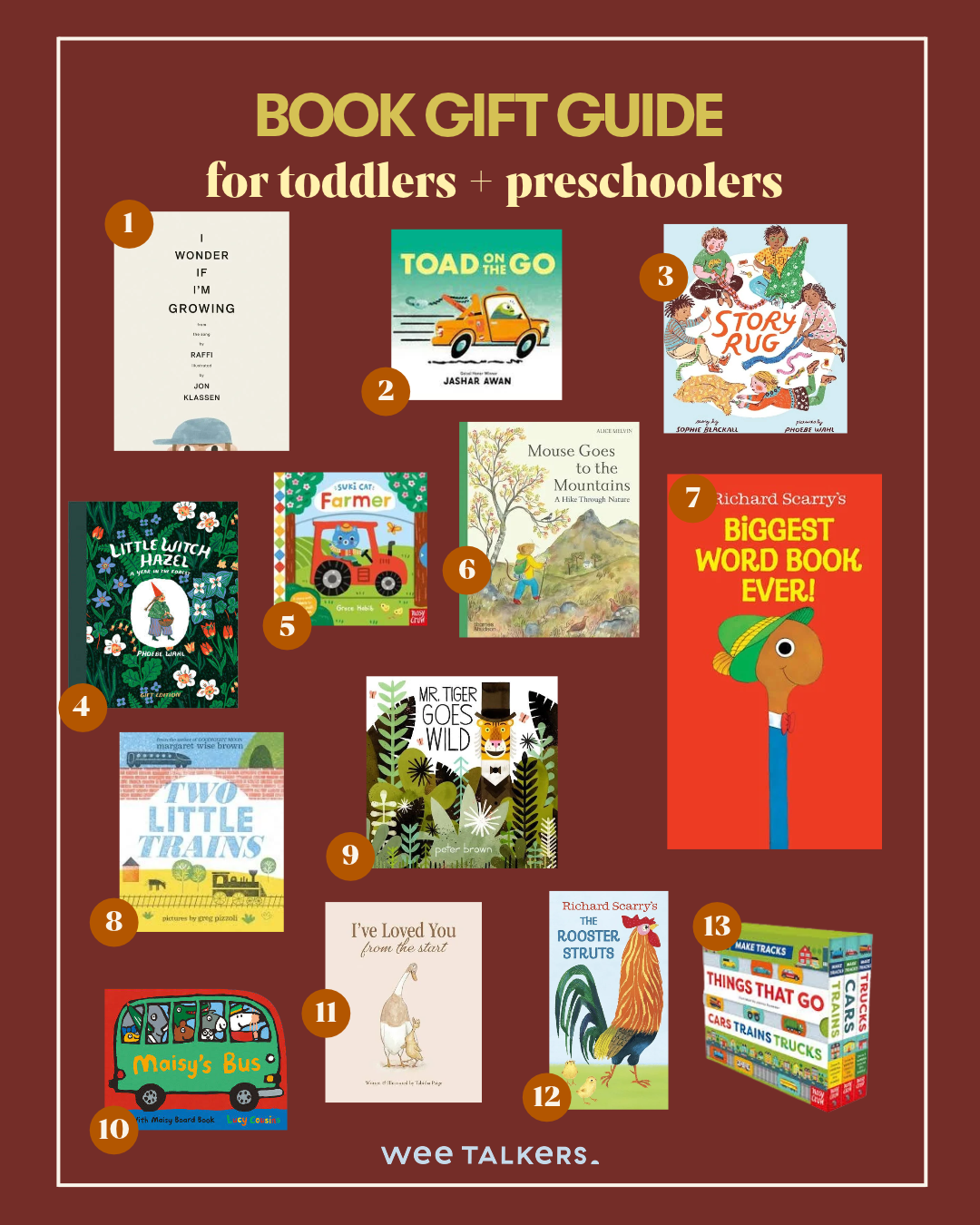 2026 Book Gift Guide: for toddlers and preschoolers