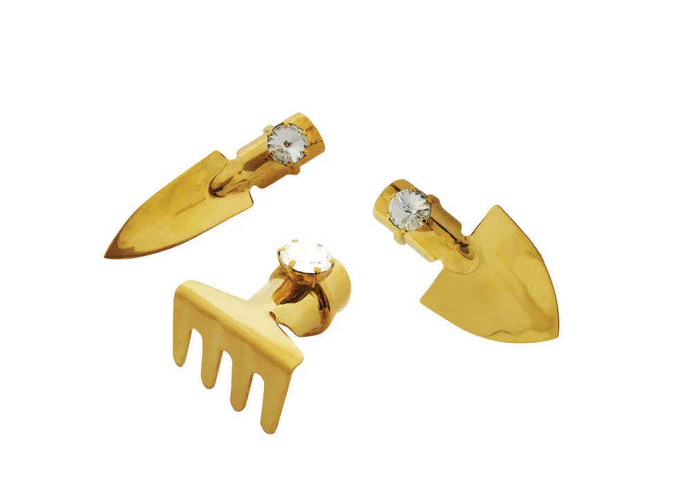 24ct SPADE, SHOVEL & RAKE Nail Dusters