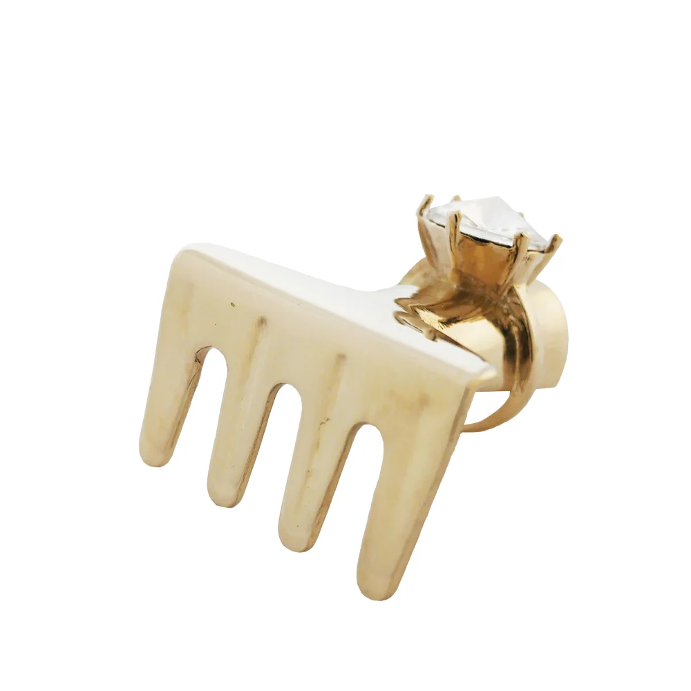 Brass RAKE Nail Duster