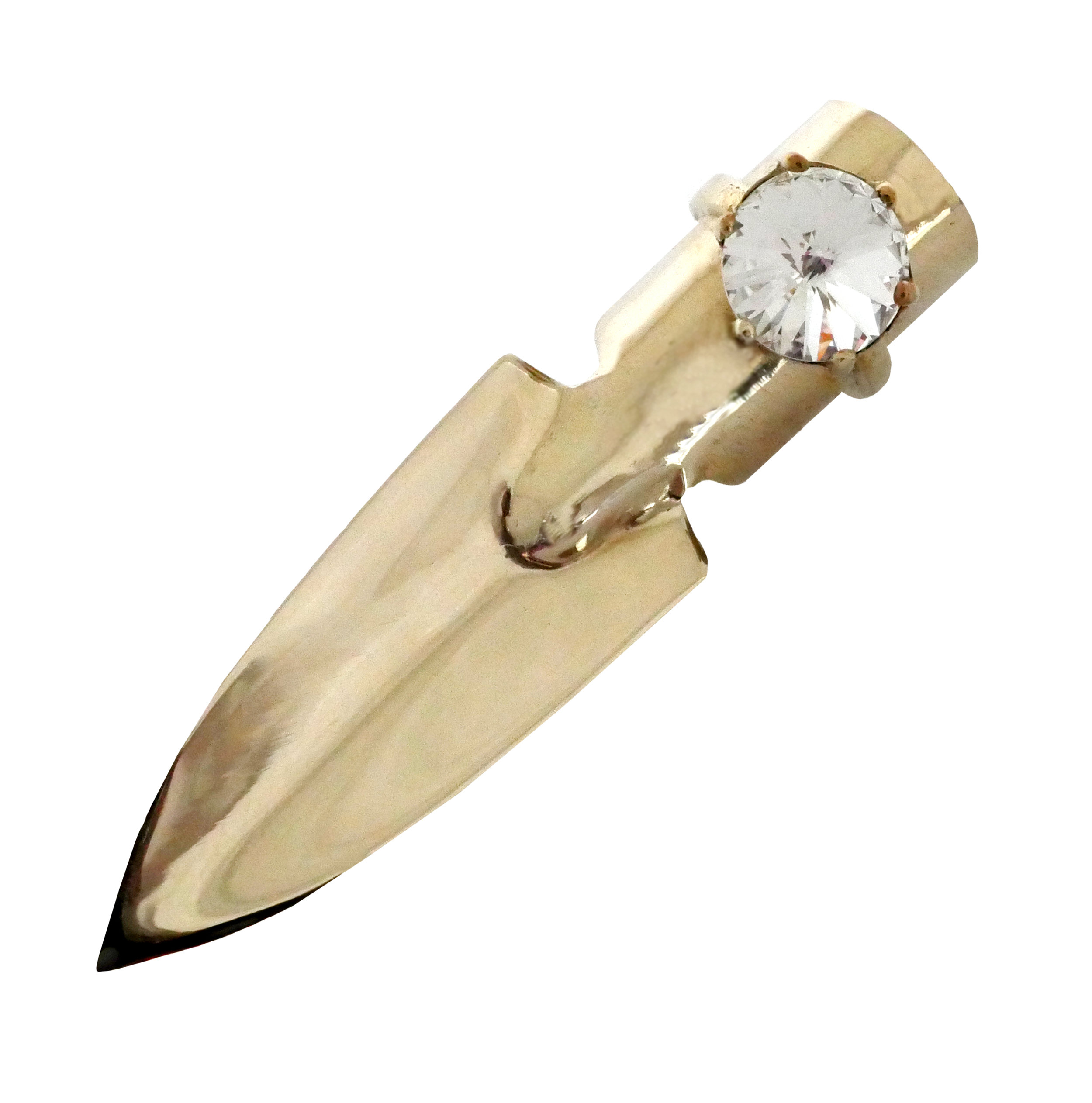 Brass SHOVEL Nail Duster