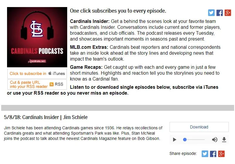 Interview #2 Cardinals Podcast