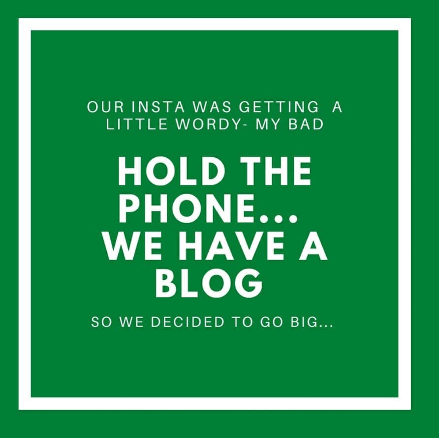 Yep!
Thats right.. 
We created a Blog.
 It's to teach and expand upon ideas that we talk about all the time.
🤓
Let's be real for a sec. We tend to get a little wordy sometimes on IG.. cuz we love what we do and teach.
🤓
Go Look👀
Right. 🦵
Now.🧠
?