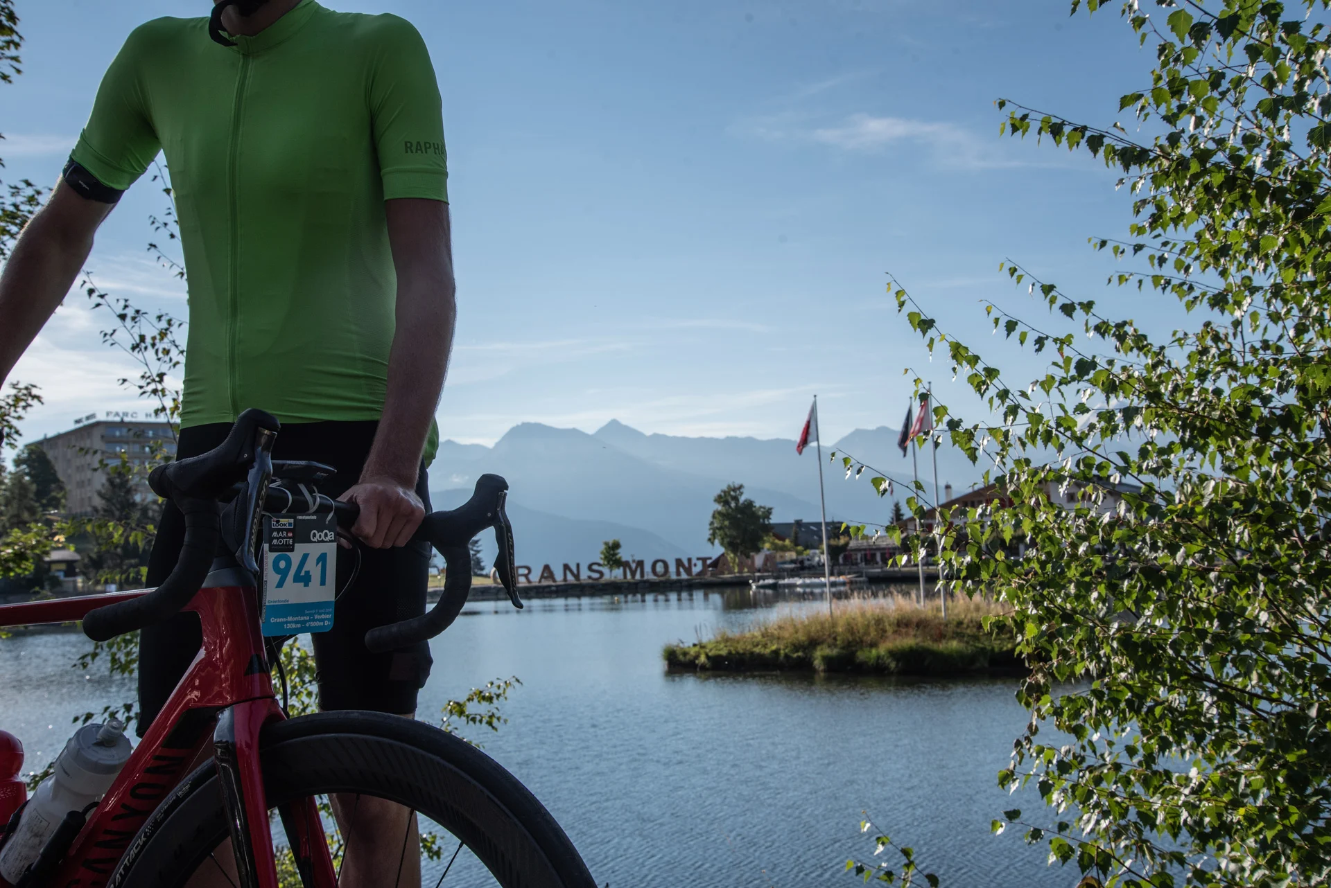 Start in Crans Montana