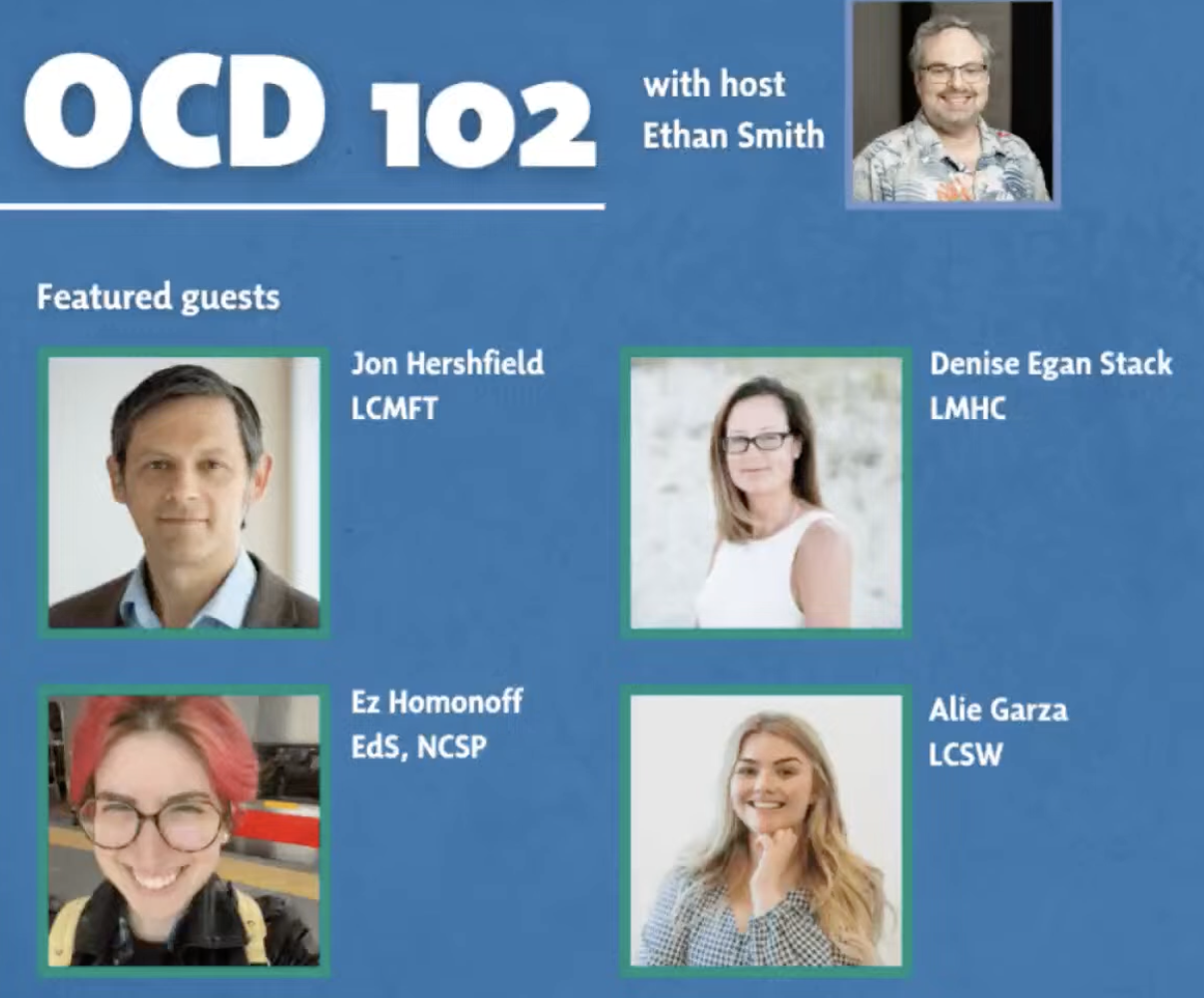  IOCDF Town Hall: OCD 102